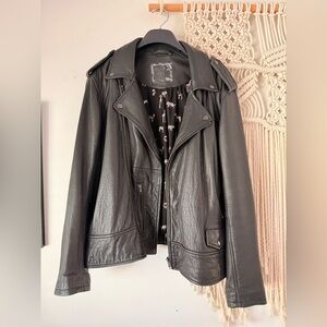 Blank NYC Black Leather Jacket